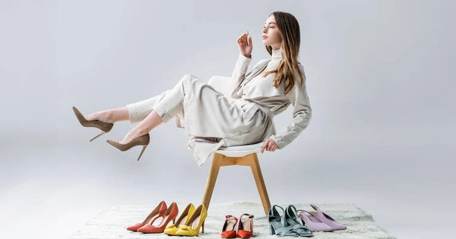 Understated slippers and sandals silhouette